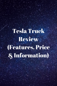 tesla cyber truck